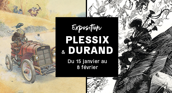 Exposition Michel Plessix et Michel Durand, du 15 janvier au 8 fvrier 2025  la galerie Daniel Maghen